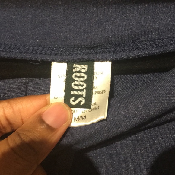 Roots blue mid length active pants. - Picture 9 of 11